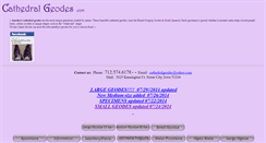 Desktop Screenshot of cathedralgeodes.com
